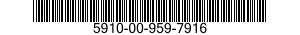 5910-00-959-7916  5910009597916 009597916