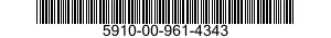 5910-00-961-4343  5910009614343 009614343