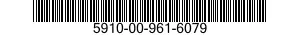 5910-00-961-6079  5910009616079 009616079