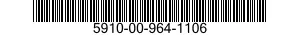 5910-00-964-1106  5910009641106 009641106