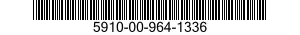 5910-00-964-1336 CAPACITOR,FIXED,MICA DIELECTRIC 5910009641336 009641336