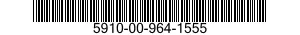 5910-00-964-1555  5910009641555 009641555