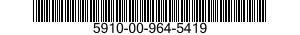 5910-00-964-5419  5910009645419 009645419