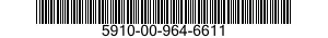 5910-00-964-6611  5910009646611 009646611