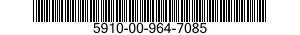 5910-00-964-7085  5910009647085 009647085