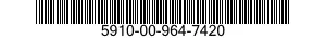 5910-00-964-7420  5910009647420 009647420