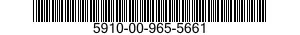 5910-00-965-5661  5910009655661 009655661