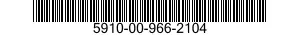 5910-00-966-2104  5910009662104 009662104