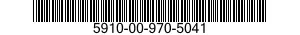 5910-00-970-5041  5910009705041 009705041
