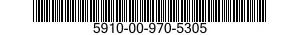 5910-00-970-5305  5910009705305 009705305