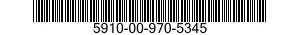 5910-00-970-5345 CAPACITOR,FIXED,CERAMIC DIELECTR 5910009705345 009705345