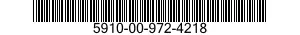 5910-00-972-4218 CAPACITOR,FIXED,ELECTROLYTIC 5910009724218 009724218