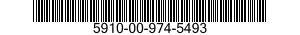 5910-00-974-5493  5910009745493 009745493