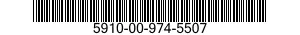 5910-00-974-5507  5910009745507 009745507