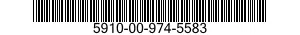 5910-00-974-5583  5910009745583 009745583