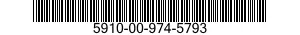 5910-00-974-5793  5910009745793 009745793