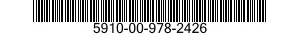 5910-00-978-2426  5910009782426 009782426
