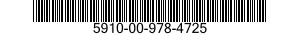 5910-00-978-4725  5910009784725 009784725