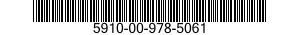 5910-00-978-5061  5910009785061 009785061