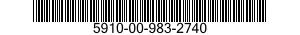 5910-00-983-2740  5910009832740 009832740