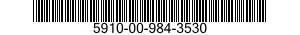 5910-00-984-3530 CAPACITOR,FIXED,METALLIZED,PAPER 5910009843530 009843530