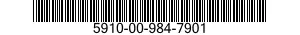 5910-00-984-7901  5910009847901 009847901