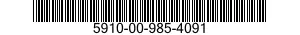 5910-00-985-4091 CAPACITOR,FIXED,ELECTROLYTIC 5910009854091 009854091