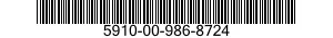 5910-00-986-8724  5910009868724 009868724