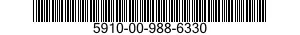 5910-00-988-6330  5910009886330 009886330