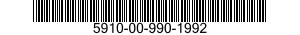 5910-00-990-1992  5910009901992 009901992