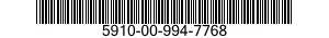 5910-00-994-7768  5910009947768 009947768