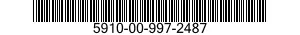 5910-00-997-2487  5910009972487 009972487
