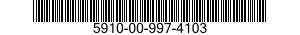 5910-00-997-4103  5910009974103 009974103