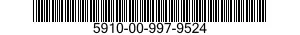 5910-00-997-9524  5910009979524 009979524