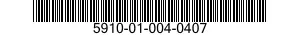 5910-01-004-0407 CAPACITOR,FIXED,MICA DIELECTRIC 5910010040407 010040407