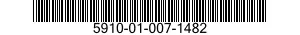 5910-01-007-1482 CAPACITOR,FIXED,MIC 5910010071482 010071482