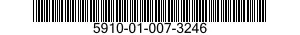 5910-01-007-3246 CAPACITOR,FIXED,GLASS DIELECTRIC 5910010073246 010073246