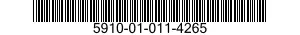 5910-01-011-4265 CAPACITOR,VARIABLE,CERAMIC DIELECTRIC 5910010114265 010114265