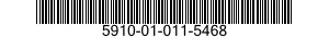 5910-01-011-5468  5910010115468 010115468
