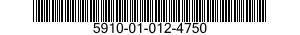 5910-01-012-4750  5910010124750 010124750
