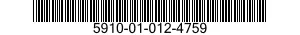 5910-01-012-4759  5910010124759 010124759
