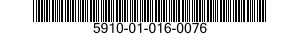 5910-01-016-0076 CAPACITOR,FIXED,CERAMIC DIELECTRIC 5910010160076 010160076