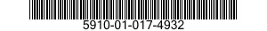 5910-01-017-4932 CAPACITOR,FIXED,MICA DIELECTRIC 5910010174932 010174932