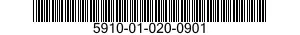 5910-01-020-0901 CAPACITOR,FIXED,PLASTIC DIELECTR 5910010200901 010200901
