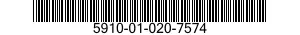 5910-01-020-7574  5910010207574 010207574