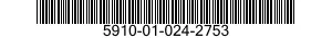 5910-01-024-2753 CAPACITOR,FIXED,ELECTROLYTIC 5910010242753 010242753