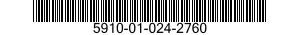 5910-01-024-2760  5910010242760 010242760