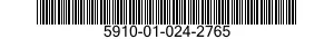 5910-01-024-2765 CAPACITOR,FIXED,PLASTIC DIELECTR 5910010242765 010242765