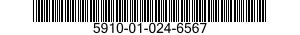 5910-01-024-6567  5910010246567 010246567