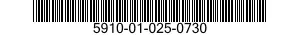 5910-01-025-0730  5910010250730 010250730